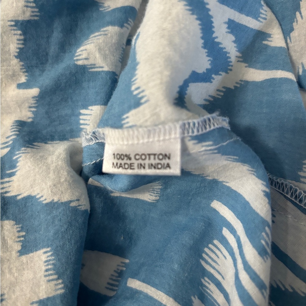 Livro Classic Kurta Blue Ikat Size Xl View 5